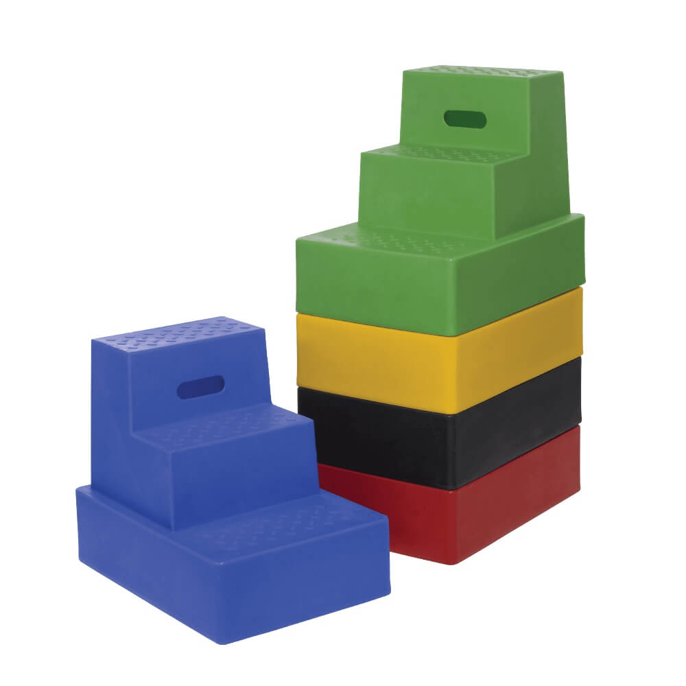 Lightweight Plastic Safety Steps 3 Tread