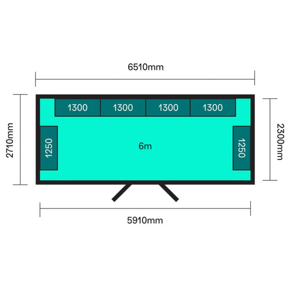 Lithium-ion Battery Walk-In Storage Unit - 6 Metre