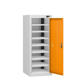 Low 8 Compartment Laptop Charging Locker with 1 Door Access