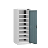Low 8 Compartment Laptop Charging Locker with 1 Door Access