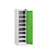 Low 8 Compartment Tablet Charging Locker with 1 Door Access