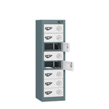 Low 8 Compartment Tablet Charging Locker with 8 Door Access