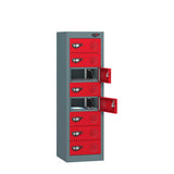 Low 8 Compartment Tablet Charging Locker with 8 Door Access