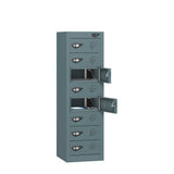 Low 8 Compartment Tablet Charging Locker with 8 Door Access