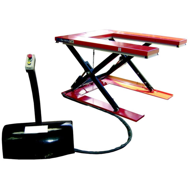 Low Profile U-Shape Scissor Lift Table 1000kg – Merlinindustrial