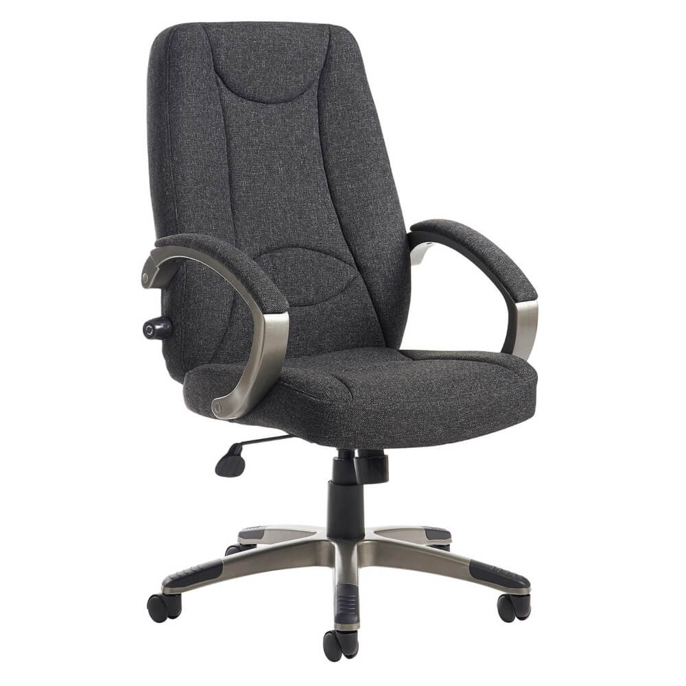 Lucca High Back Fabric Managers Chair
