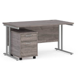 Maestro 25 Desk and Pedestal Bundle