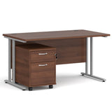 Maestro 25 Desk and Pedestal Bundle