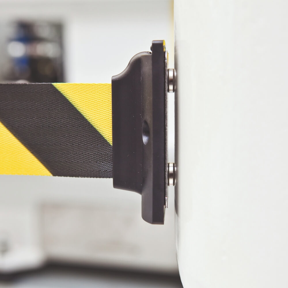 Magnetic Wall Mounted Belt Barrier