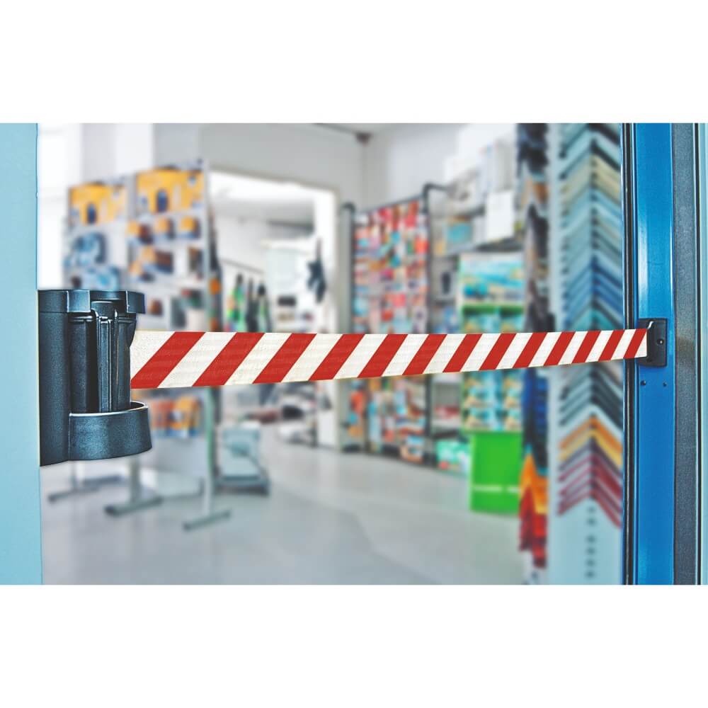 Magnetic Wall Mounted Belt Barrier