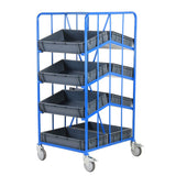 Mobile Display Tray Racks - Tray Size: 120 x 400 x 600mm
