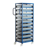 Mobile Tray Racks - Tray Size: 120 x 400 x 600mm