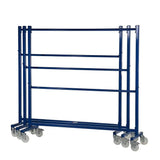 Nestable Mobile Garment Rail - Blue