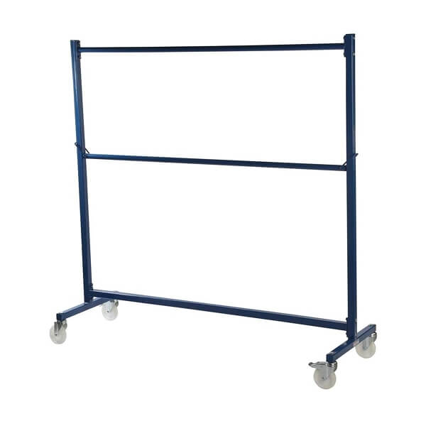 Nestable Mobile Garment Rail - Blue