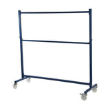 Nestable Mobile Garment Rail - Blue