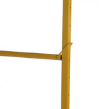 Nestable Mobile Garment Rail - Yellow