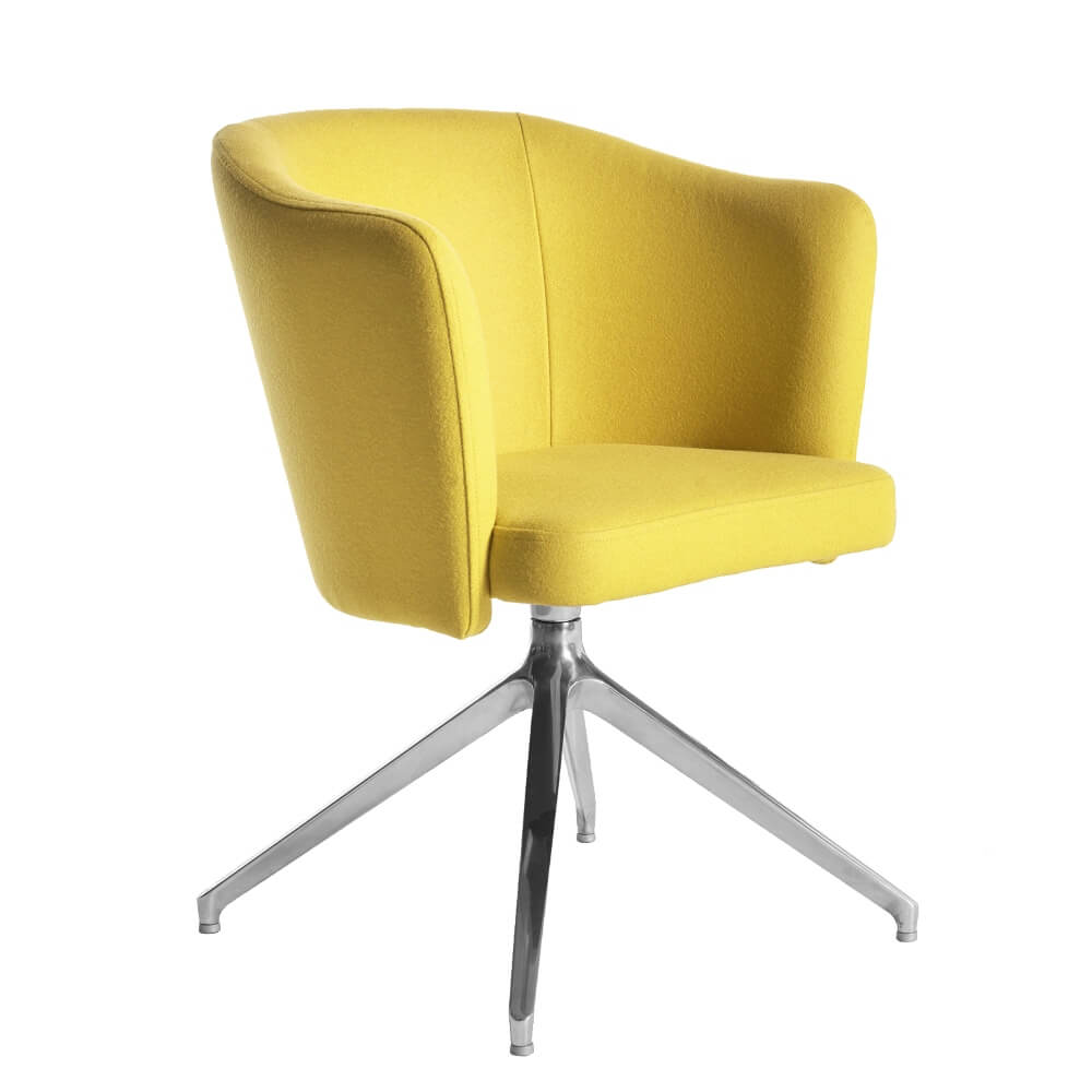 Otis Tub Chair in Lifetime Yellow