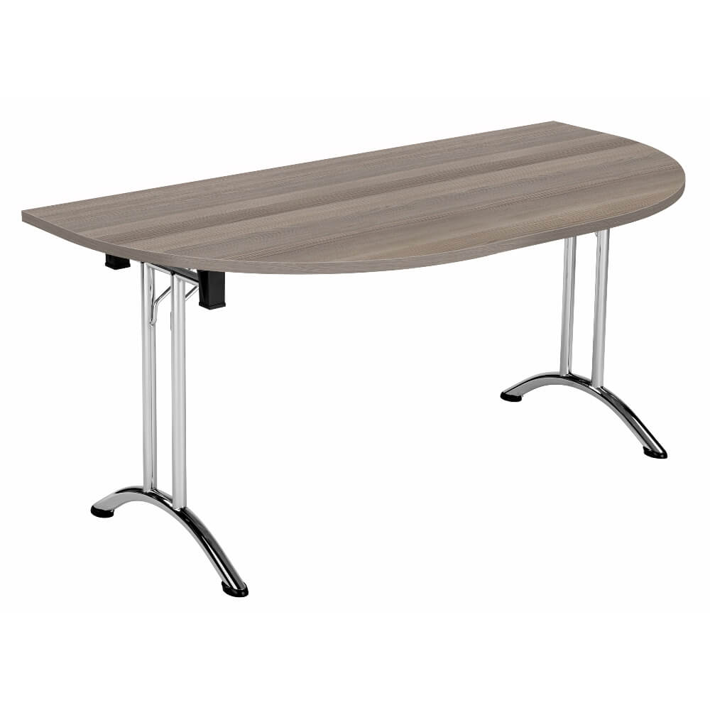 Union D-End Folding Table