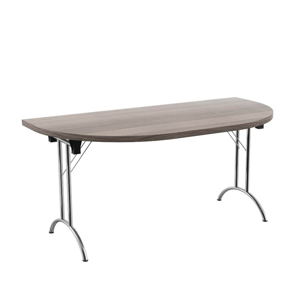 Union D-End Folding Table