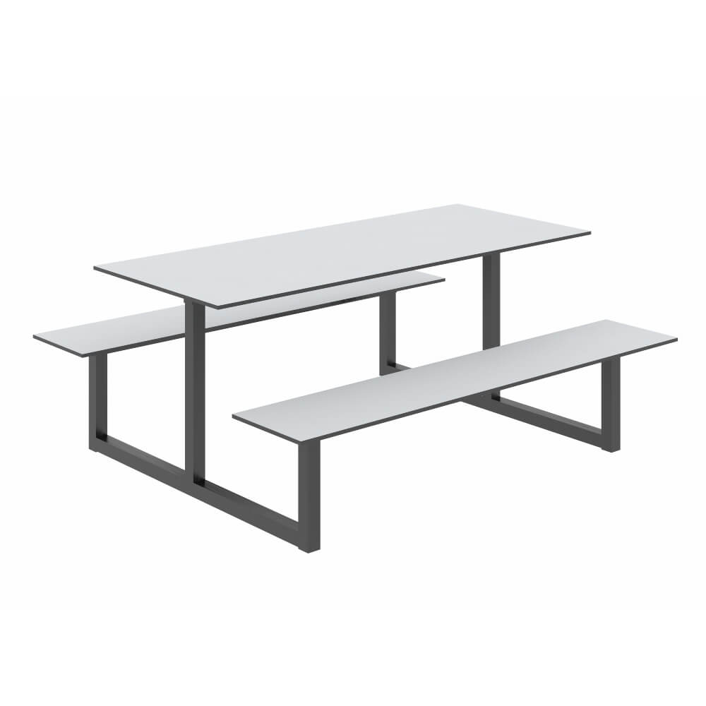 PARC Outdoor Dining Bench Set