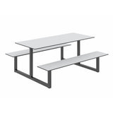 PARC Outdoor Dining Bench Set
