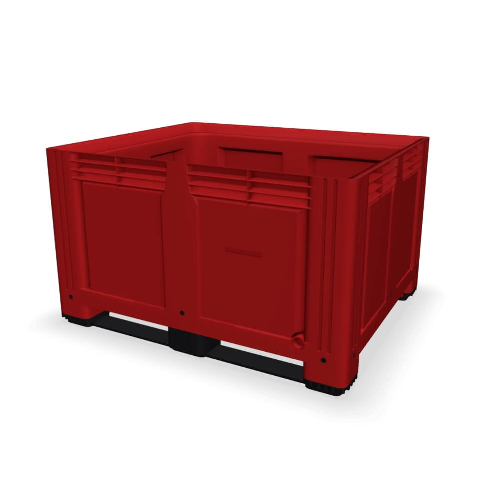 610 Litre Pallet Box with Solid Sides
