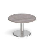 Pisa Circular Coffee Table with Chrome Base