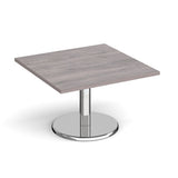 Pisa Square Coffee Table with Chrome Base