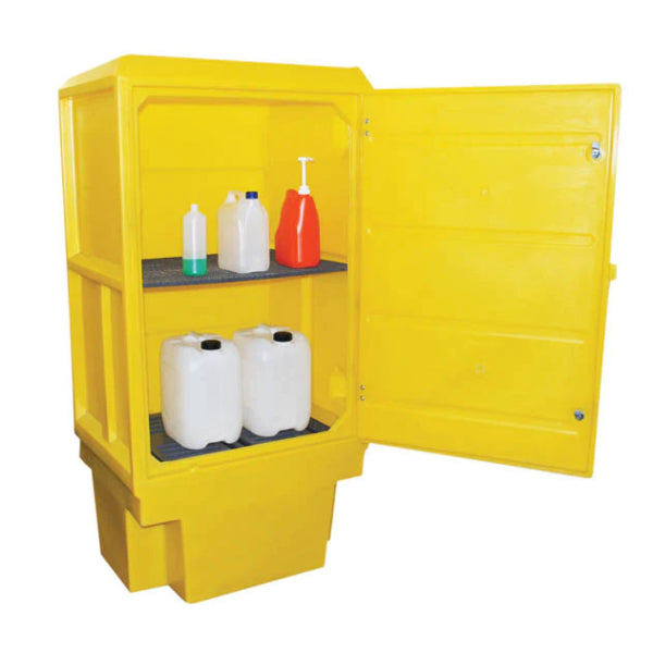 Polyethylene Bunded Storage Cabinet 225 litre Capacity