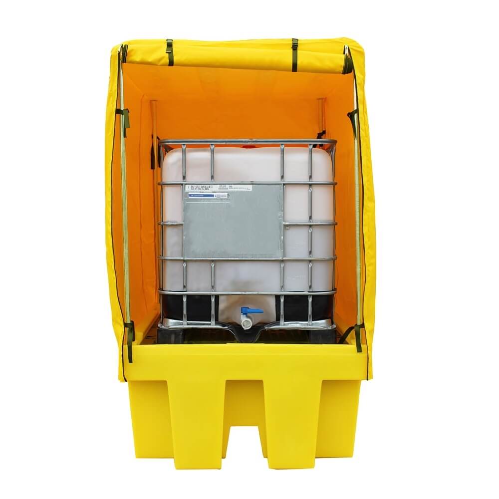PVC Covered Spill Pallet for 1 IBC