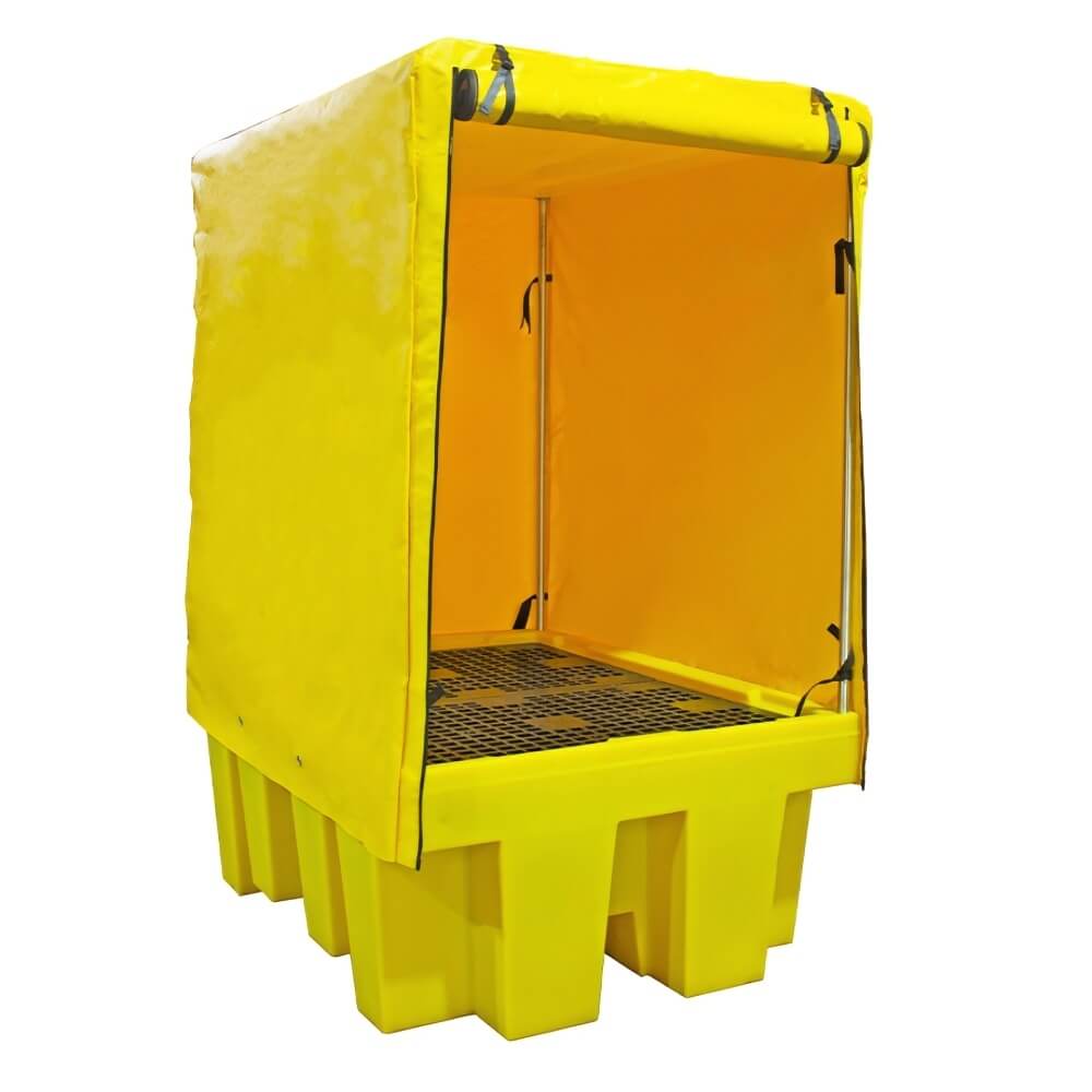 PVC Covered Spill Pallet for 1 IBC
