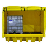 PVC Covered Spill Pallet for 2 IBC