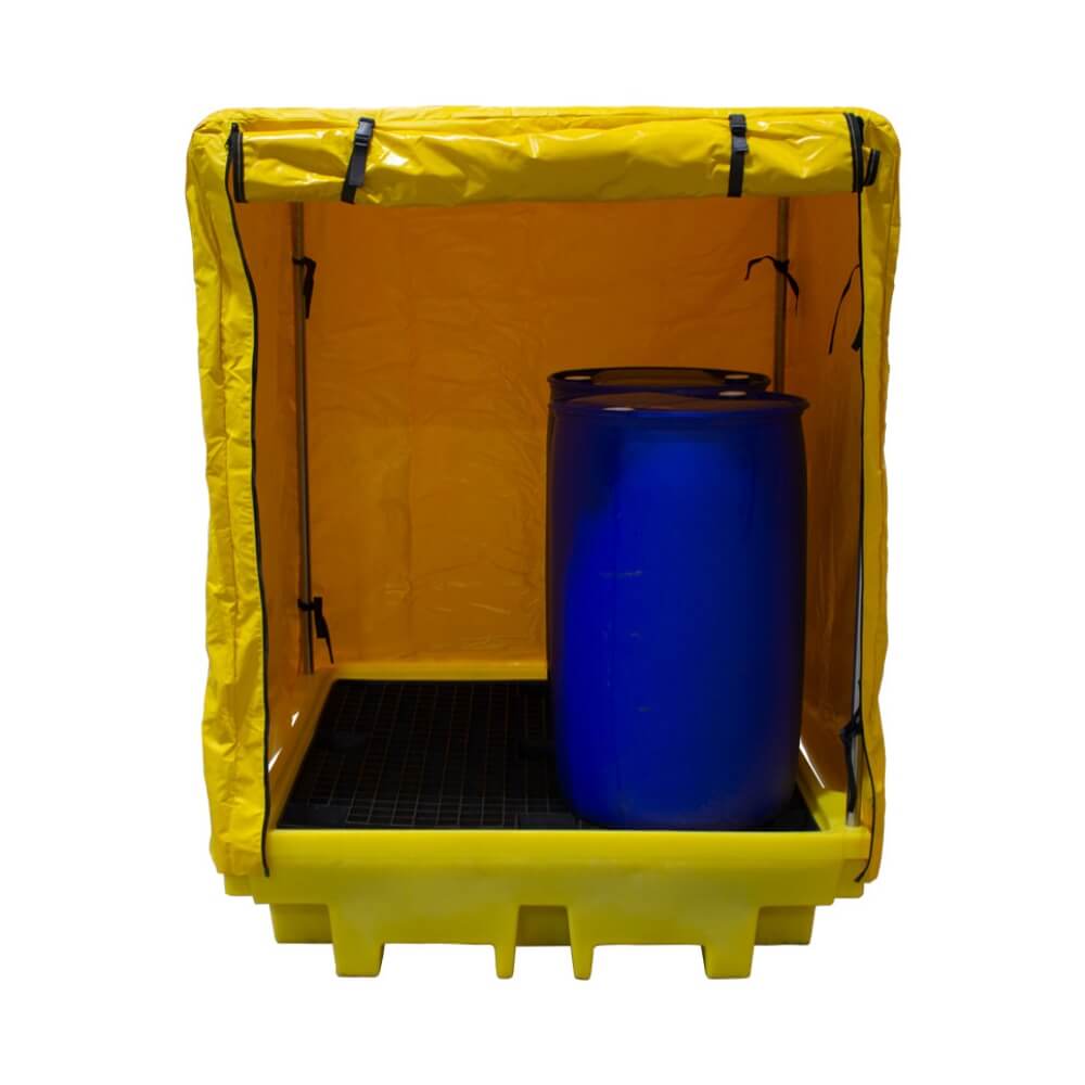 PVC Covered Spill Pallet for 4 Drums
