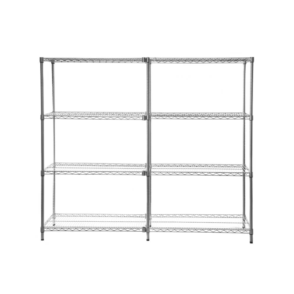Perma Plus Wire Shelving Unit 1625mm High