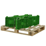 Plastic Pallet Collars - Green