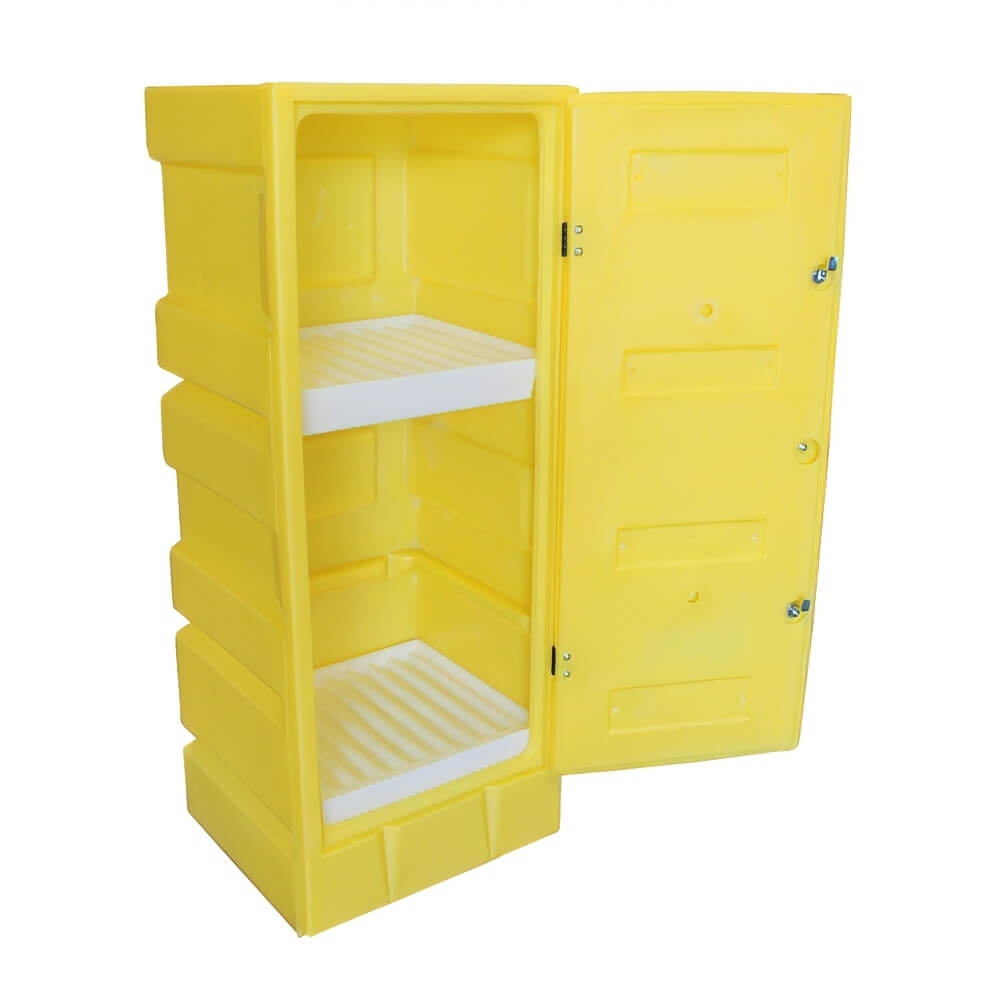 Polyethylene Storage Cabinet 70 Litre Sump Capacity