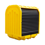 Polyethylene Hard Covered Drum Spill Pallet - 4 Drums