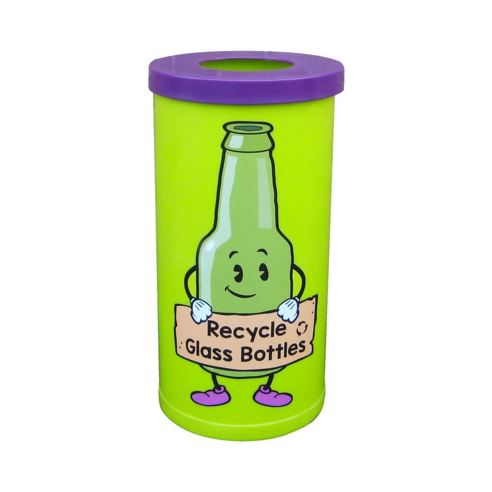 Popular Recycling Bin with Character Graphics