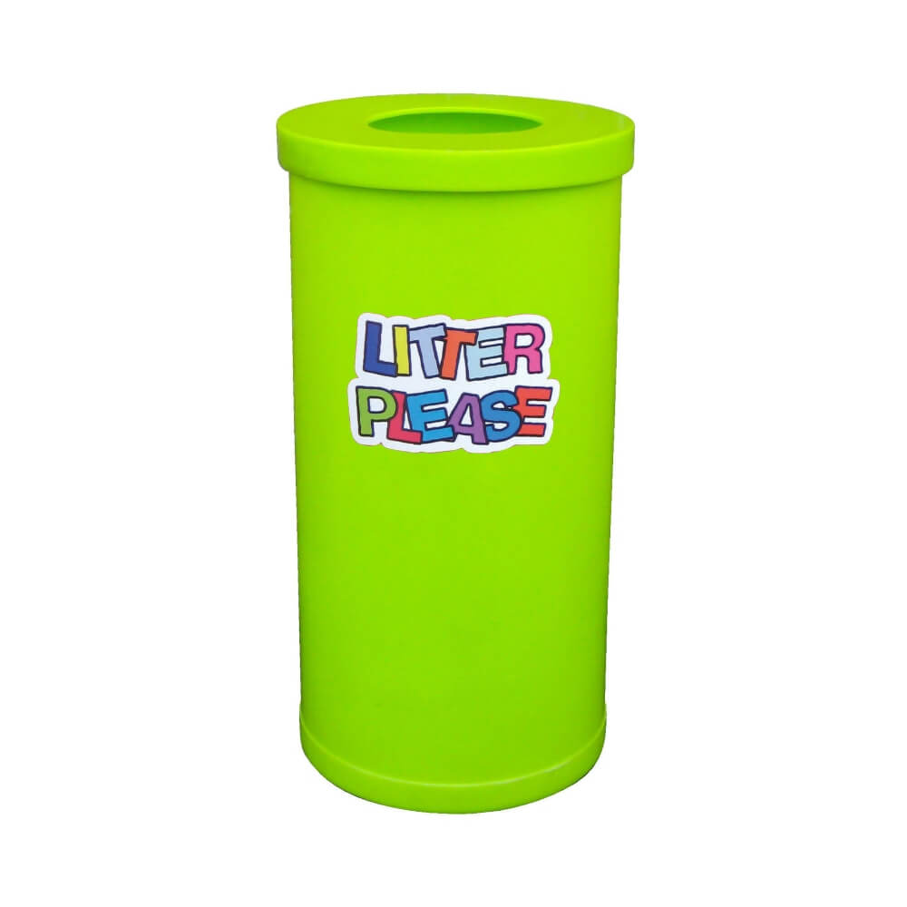 Popular Litter Bin with Litter Please Graphics