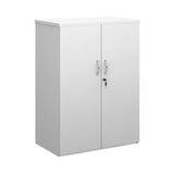 Duo Double Door Cupboard with 2 Shelves