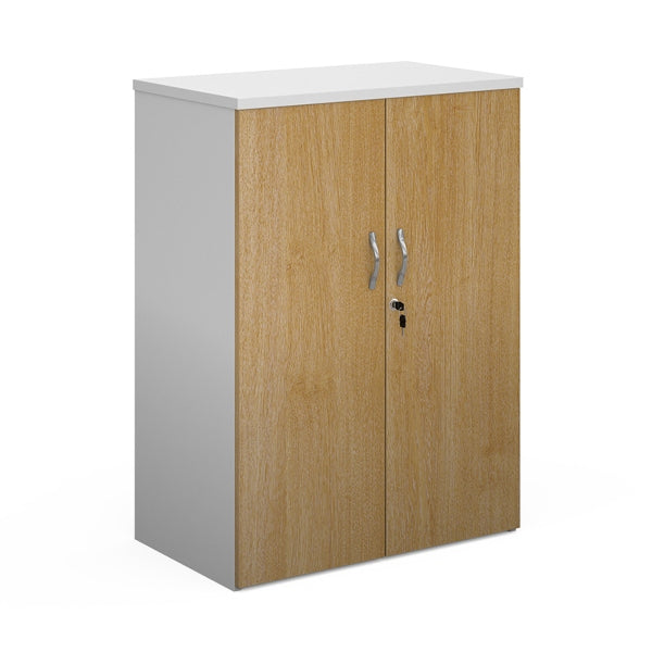 Duo Double Door Cupboard with 2 Shelves