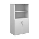 Duo Combination Unit with Open Top 3 Shelves