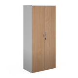 Duo Double Door Cupboard with 4 Shelves