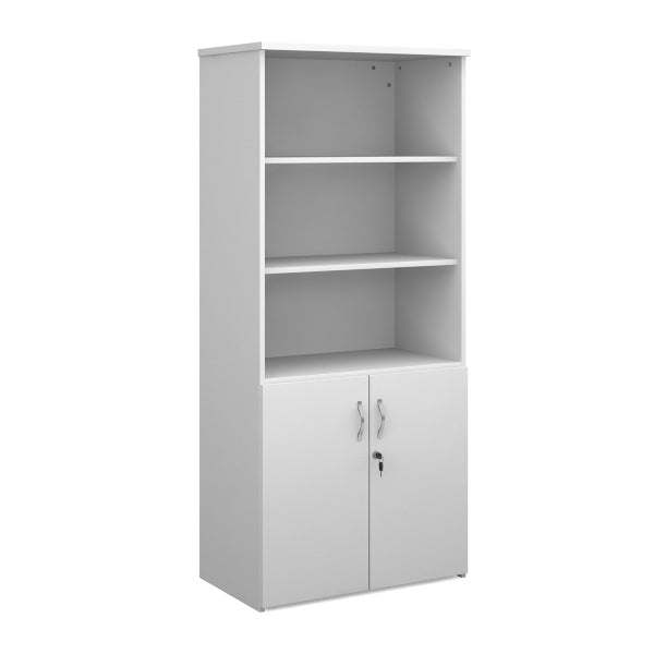 Universal Combination Unit with Open Top and 4 Shelves