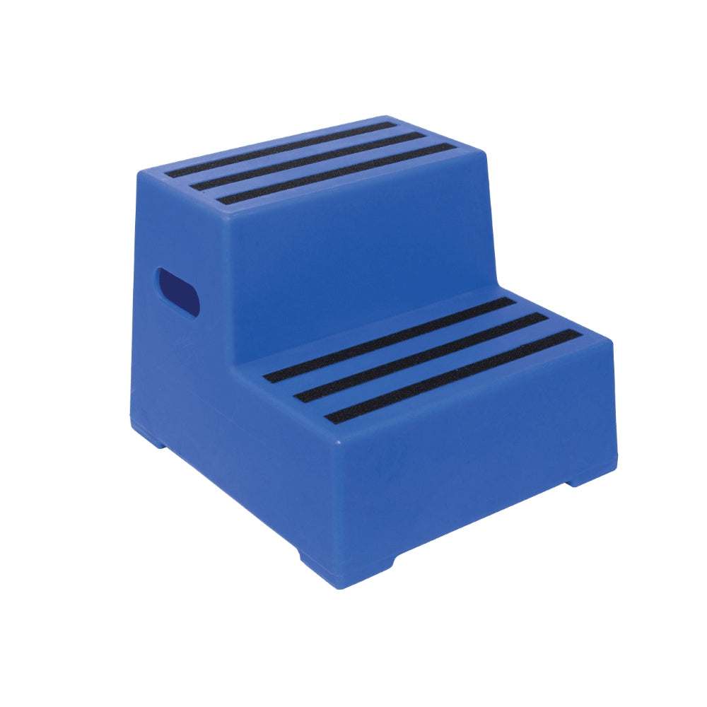 Heavy Duty Plastic Safety Steps 2 Tread – Merlinindustrial