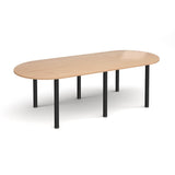 Radial End Meeting Table for 6 People