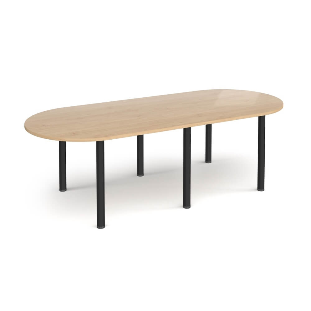 Radial End Meeting Table for 6 People
