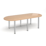 Radial End Meeting Table for 6 People