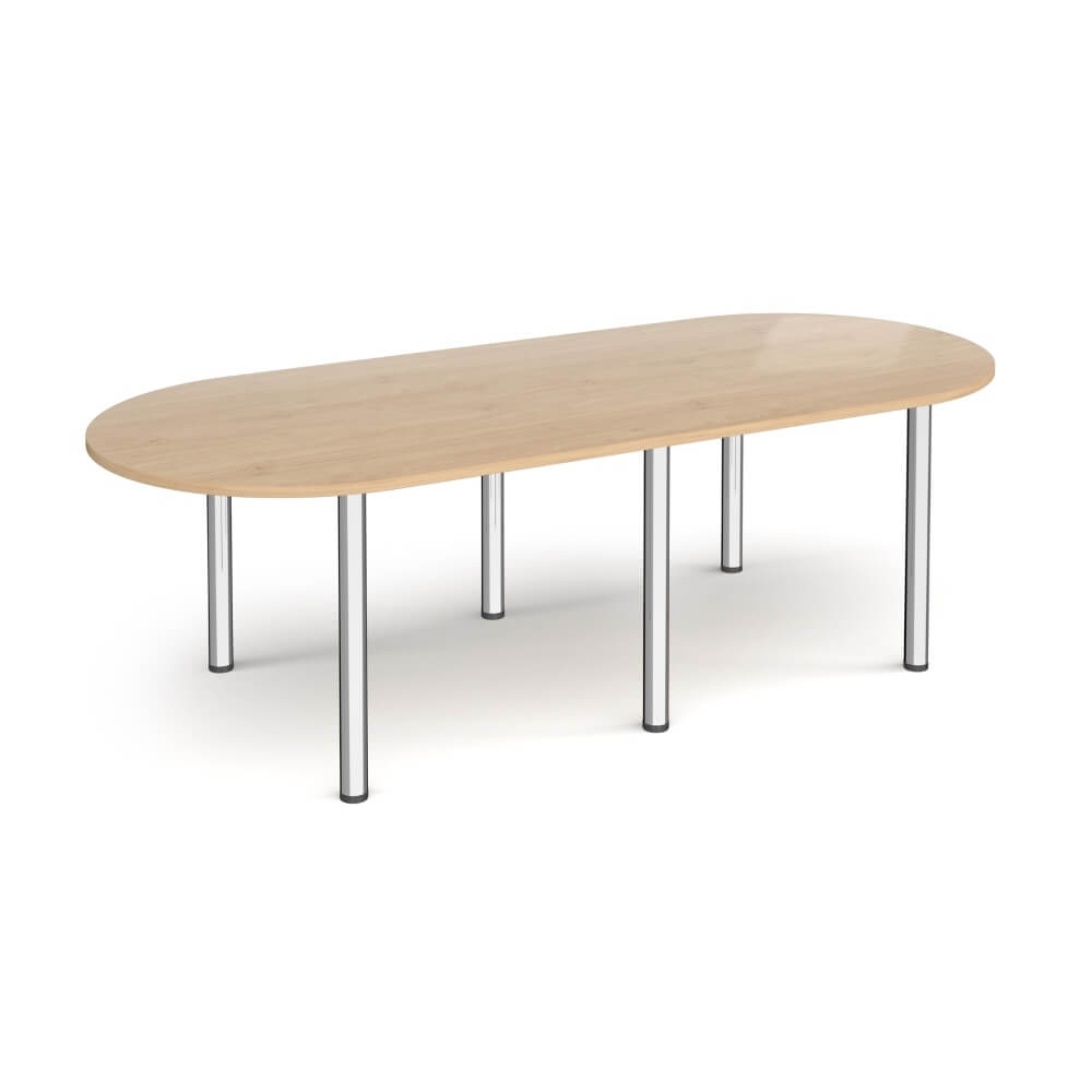 Radial End Meeting Table for 6 People