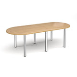 Radial End Meeting Table for 6 People